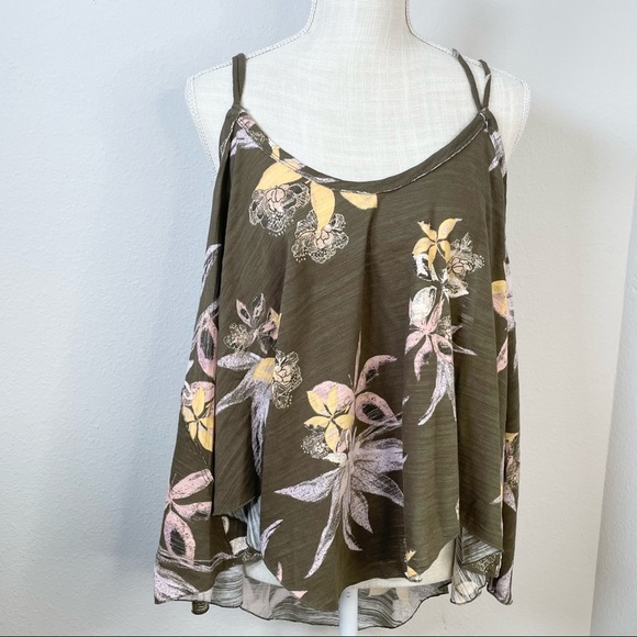 Free People Hey Girl Tank Top Sz Medium - Picture 12 of 12